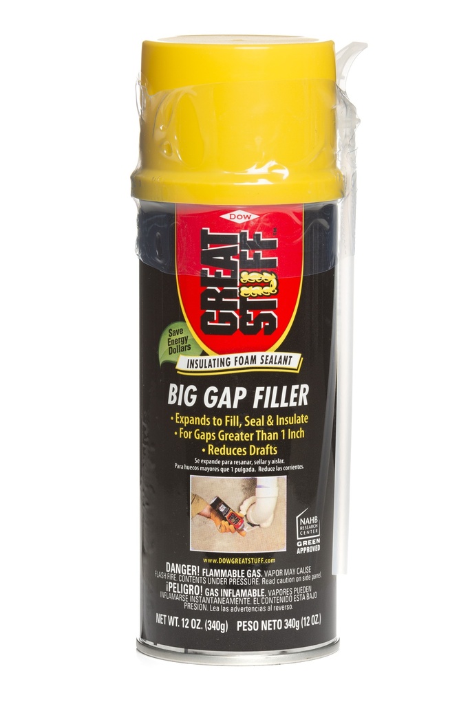 Great Stuff Big Gaps Ivory Polyurethane Foam Insulating Insulating Sealant 12 Oz