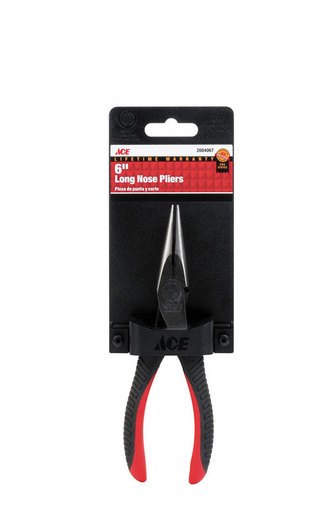 [2004067] Ace 6 in. Alloy Steel Long Nose Pliers