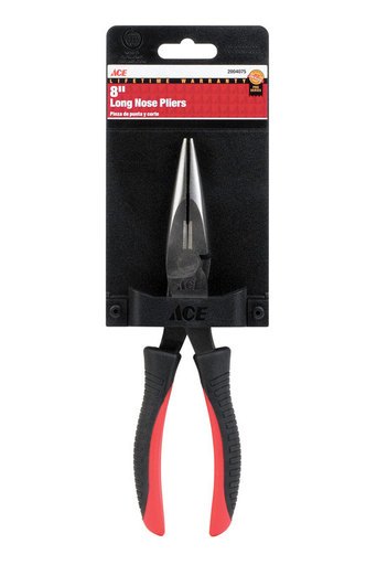 Ace 8 in. L Long Nose Pliers