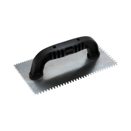 [2004737] Marshalltown QLT 4 in. W X 9 in. L Steel Square and U Notched Trowel