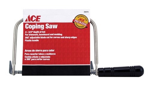 Ace 4 in. Steel Coping Saw 1 Pc