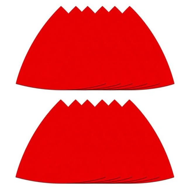 Diablo 3-1/8 in. Ceramic Blend Hook and Lock Triangle Sanding Sheet Assortment 12 Pc