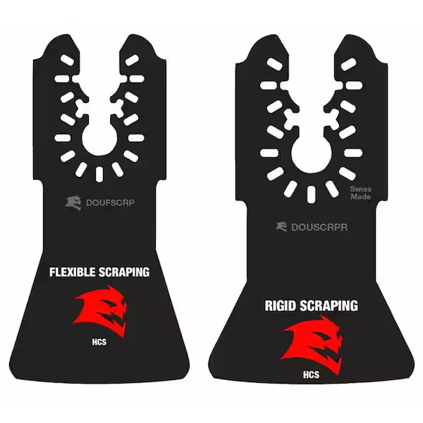 Diablo 2 in. W High Carbon Steel Oscillating Scraper Set Adhesive Removal 2 Pc