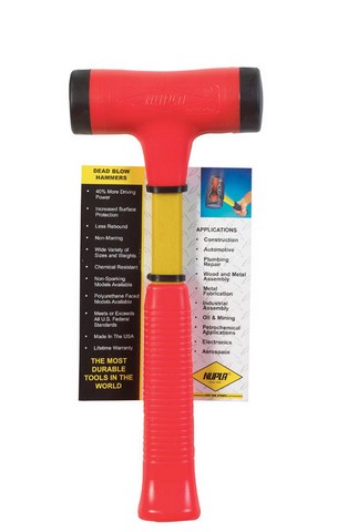 Nupla 24 Oz Double Face Orange Strike Pro Power Drive Hammer - 75.10-275