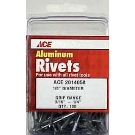 ACE Rivets Al1/8X1/4 100 Pack