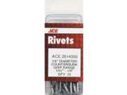 RIVET CNTR AL1/8X1/8PK25