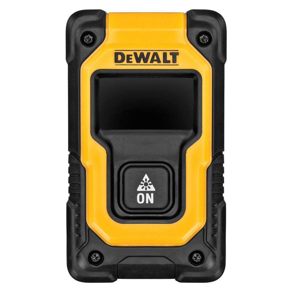 DeWalt Atomic 5.91 in. L X 4.33 in. W Pocket Laser Distance Measurer 55 Ft. Black/Yellow 1 Pc