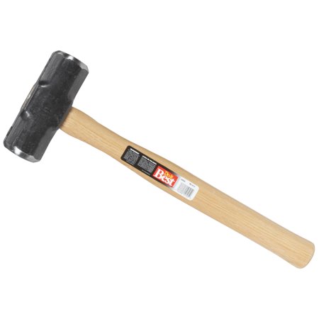 Collins 4 Lb Steel Milled Face Engineering Hammer 16 in. Hickory Handle