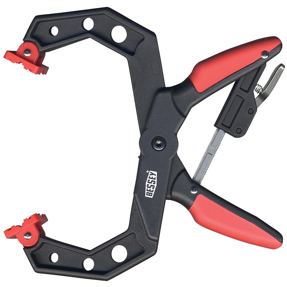 Bessey 4 in. X 3 in. D Ratcheting Clamp 40 Lb 1 Pk