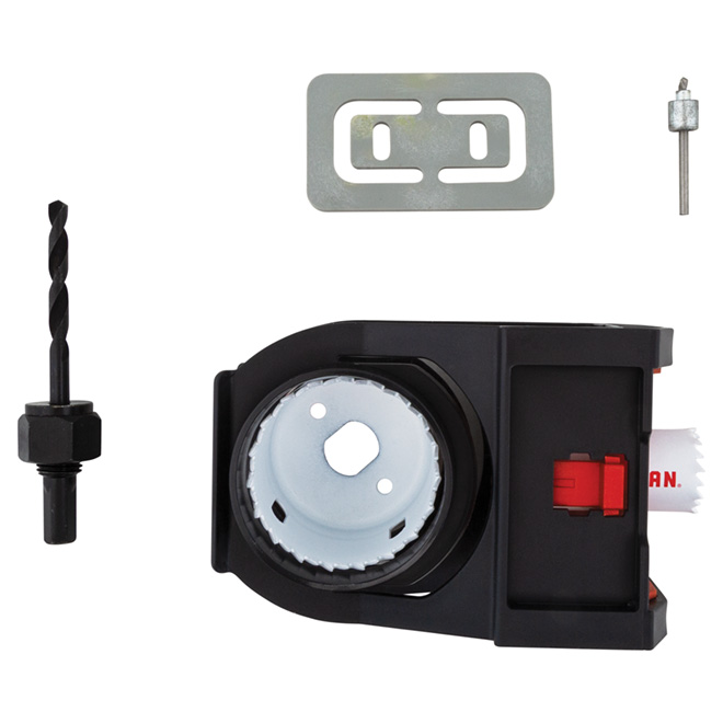 Craftsman Carbon Steel Door Lock Installation Kit