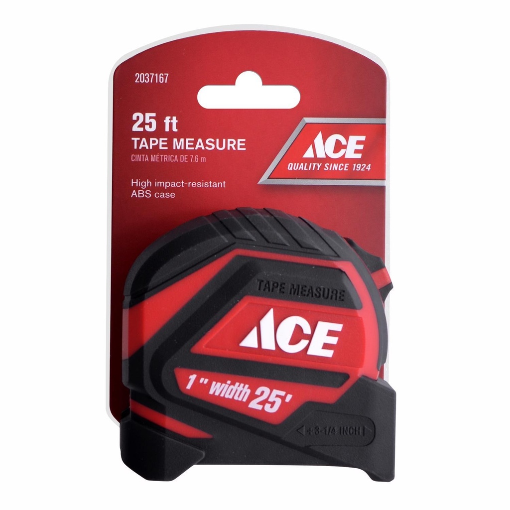[2037167] Ace 25 Ft. L X 1 in. W Compact Tape Measure 1 Pk