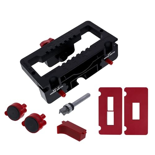 Milescraft Hinge Jig Door Hinge Template 7 Pc