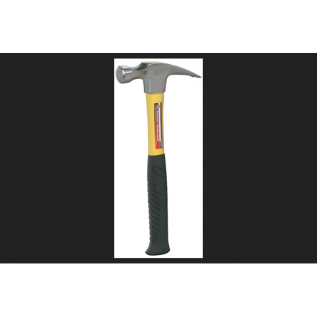 Ace 16 Oz Smooth Face Rip Claw Hammer Fiberglass Handle