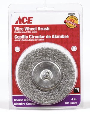 [2099612] ACE BRUSH WHEEL COARSE4"
