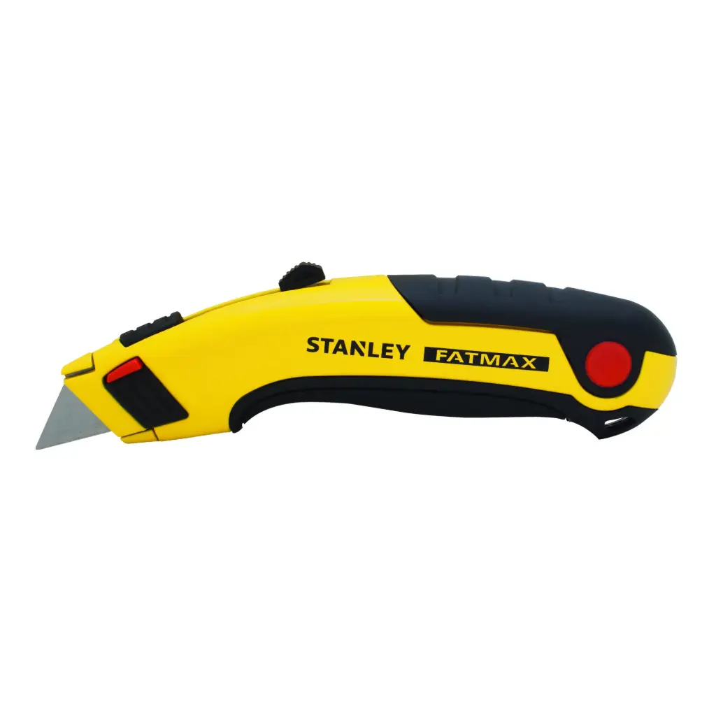 [2124634] Stanley FatMax Retractable Utility Knife Black/Yellow 1 Pk