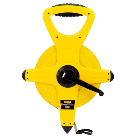 Stanley PowerWinder 300 Ft. L X 0.5 in. W Open Reel Long Tape Measure 1 Pk