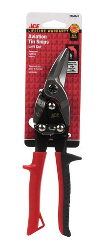 [2194843] Ace 10 in. Drop Forged Steel Style Aviation Snips 19 Ga.