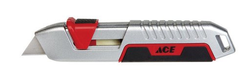 Ace 6 in. Sliding Utility Knife Multicolored 1 Pk