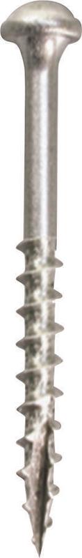 Kreg No. 8 X 2-1/2 in. L Square Zinc-Plated Coarse Pocket-Hole Screw 50 Pk