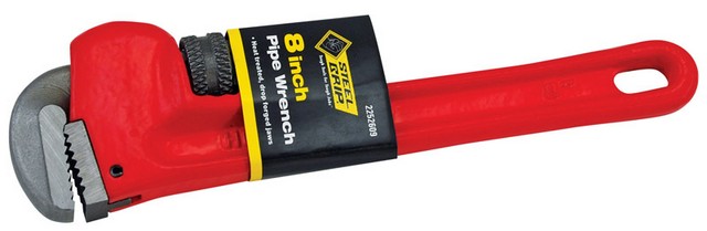 [2252609] Steel Grip Pipe Wrench 8 in. L 1 Pc