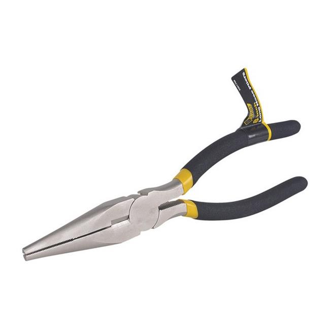 Steel Grip 8 in. Carbon Steel Long Nose Pliers