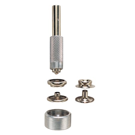 General Brass Snap Fastener Kit 1 Pk