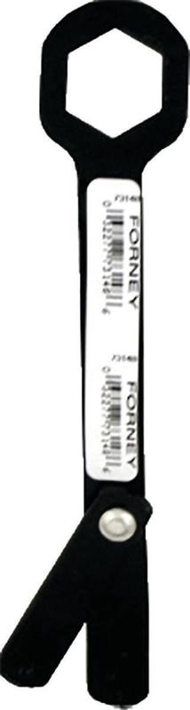 Forney Deluxe Adjustable Spanner Wrench Hex