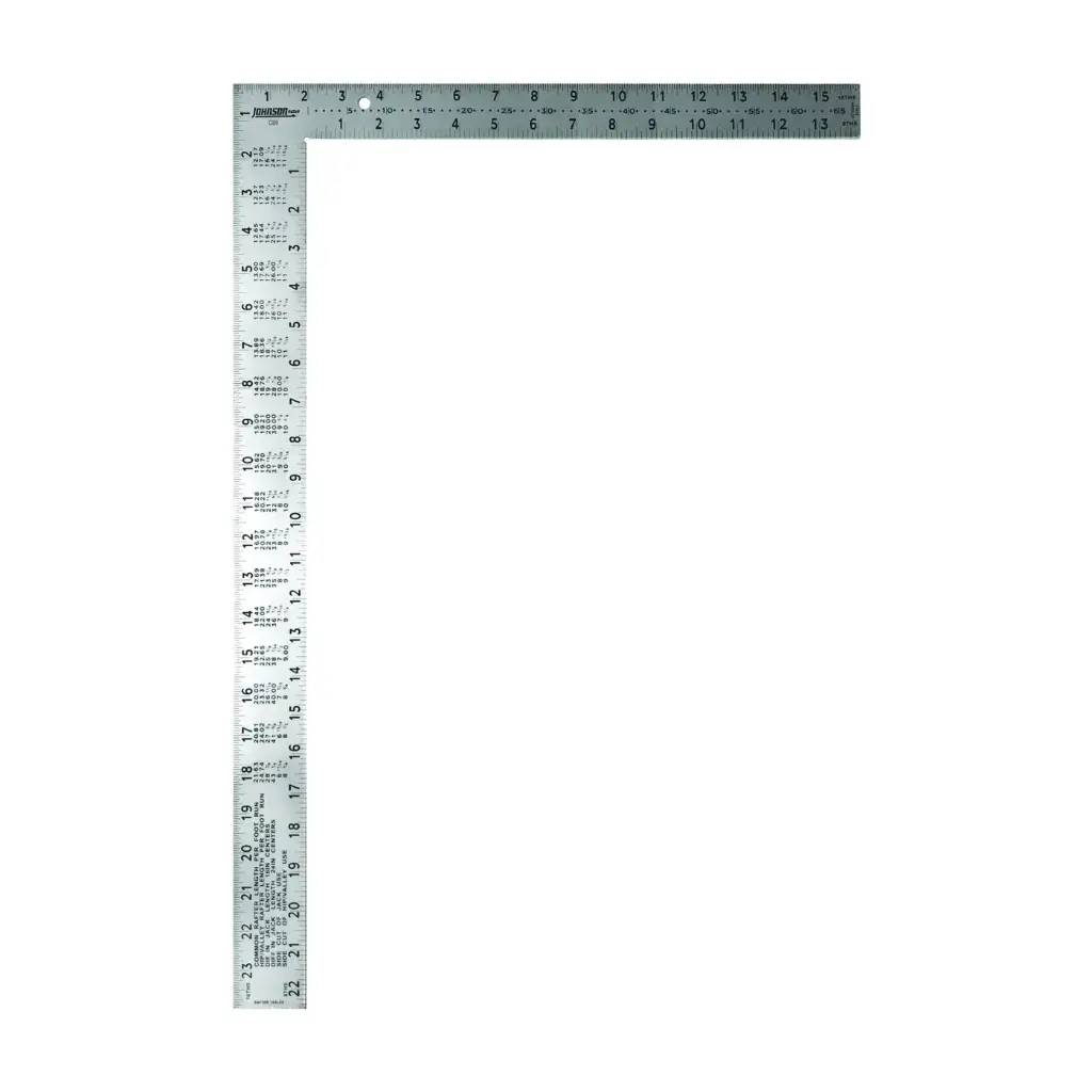 Mayes 10219 24  Yellow Steel Rafter Square