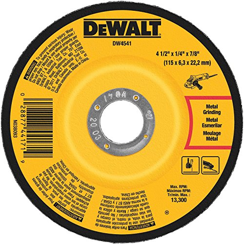 [2363554] DeWalt 4-1/2 in. D X 7/8 in. Grinding Wheel