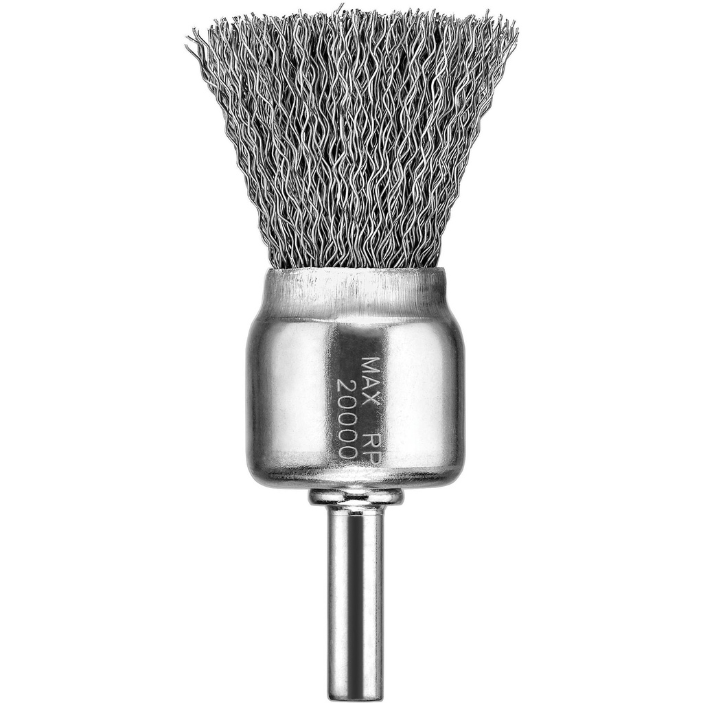 DeWalt High Performance 1 in. Fine Crimped Wire Wheel Brush Carbon Steel 20000 RPM 1 Pc