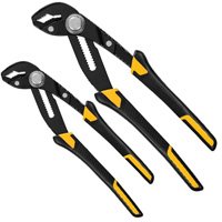 DeWalt 8-10 in. Alloy Steel Push-Lock Pliers Set