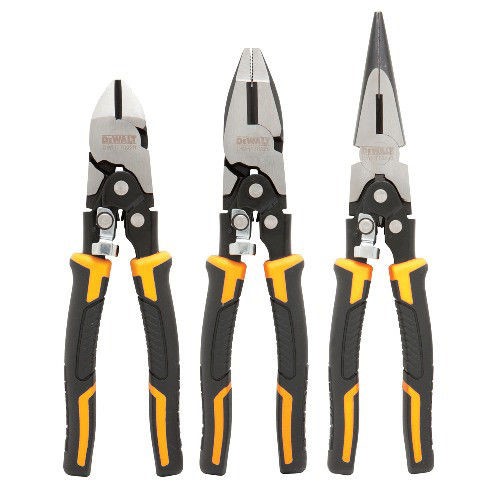 DEWALT PLIERS SET 3PC COMPOUND