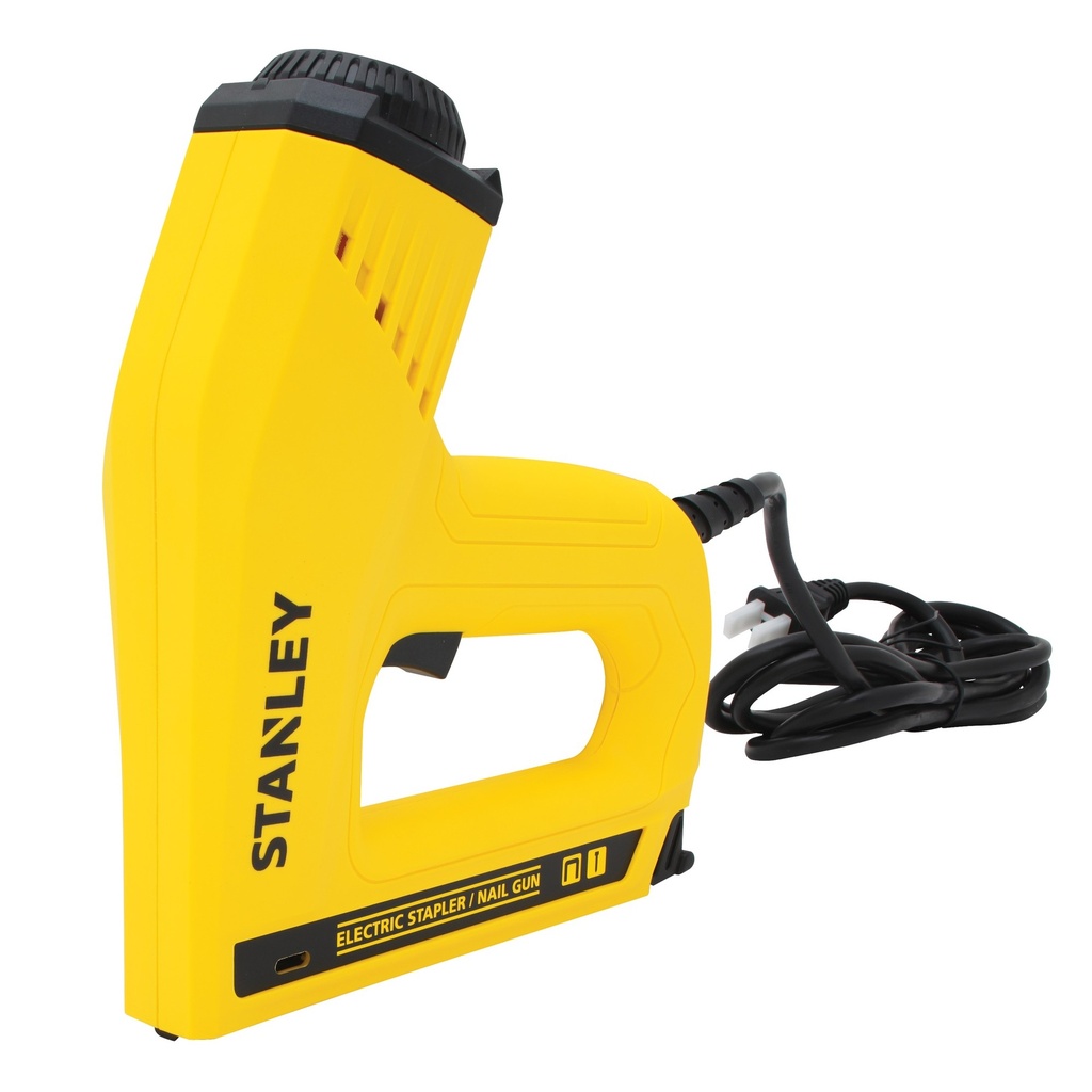 Stanley Heavy Duty 18 Ga Corded Staple and Brad Nail Gun with Dual Power Lever