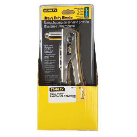 Stanley Steel Rivet Tool Yellow 1 Pc