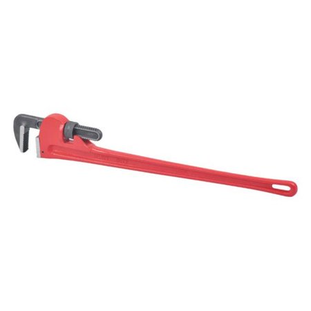Steel Grip Pipe Wrench 48 in. L 1 Pc