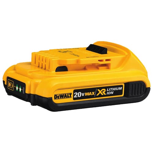 [2392819] DeWalt 20V MAX XR DCB203 2 Ah Lithium-Ion Compact Battery 1 Pc