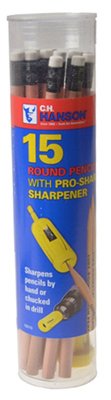 CARP PENCIL W/SHARP 15PK