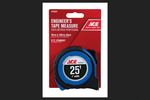 [2449924] Ace 25 Ft. L X 1 in. W Engineer's Tape Measure 1 Pk