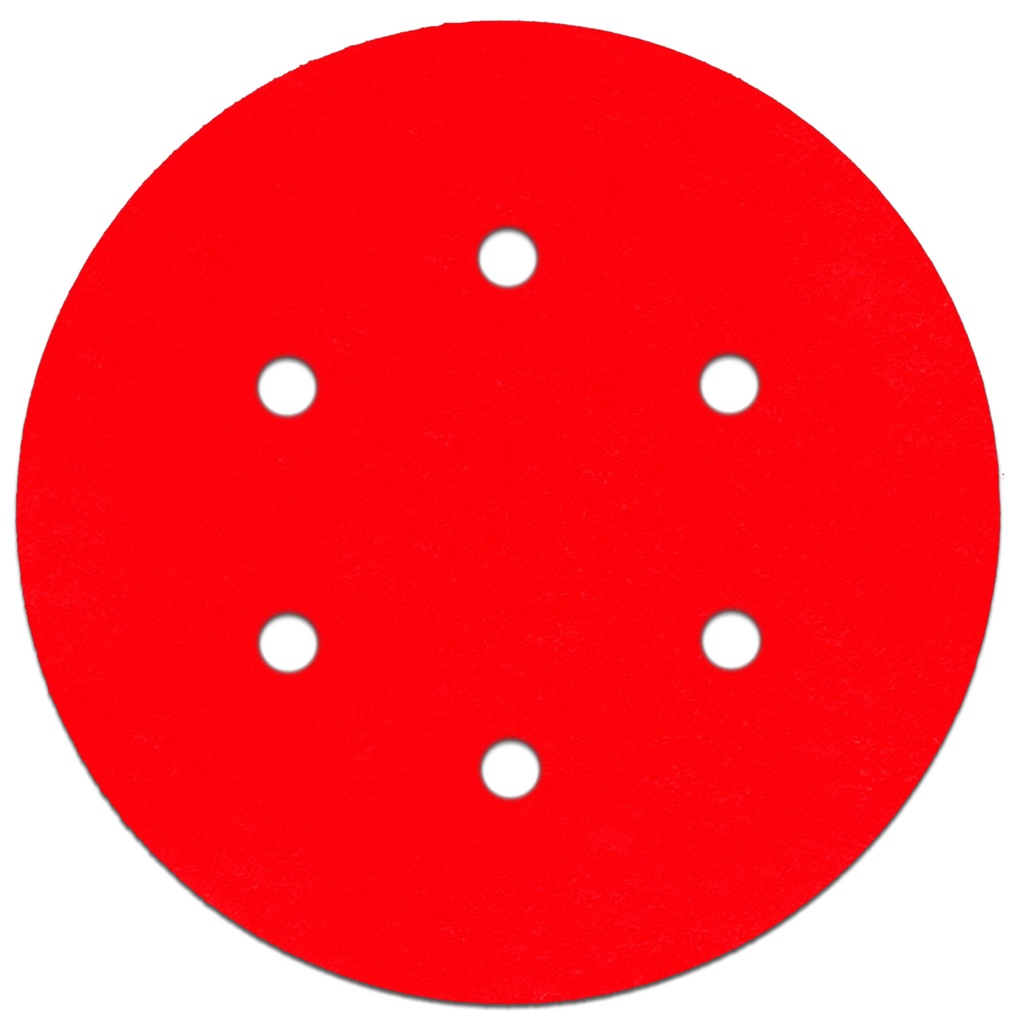 SANDDISC 6" 220GRIT 10PK
