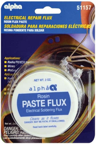 Alpha Metals 2 Oz Lead-Free Rosin Core Flux Paste 1 Pc