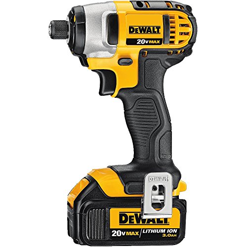 20V MAX Cordless 1/4 in. Impact Driver, (1) 20V 1.3Ah Battery, Charger, and Bag