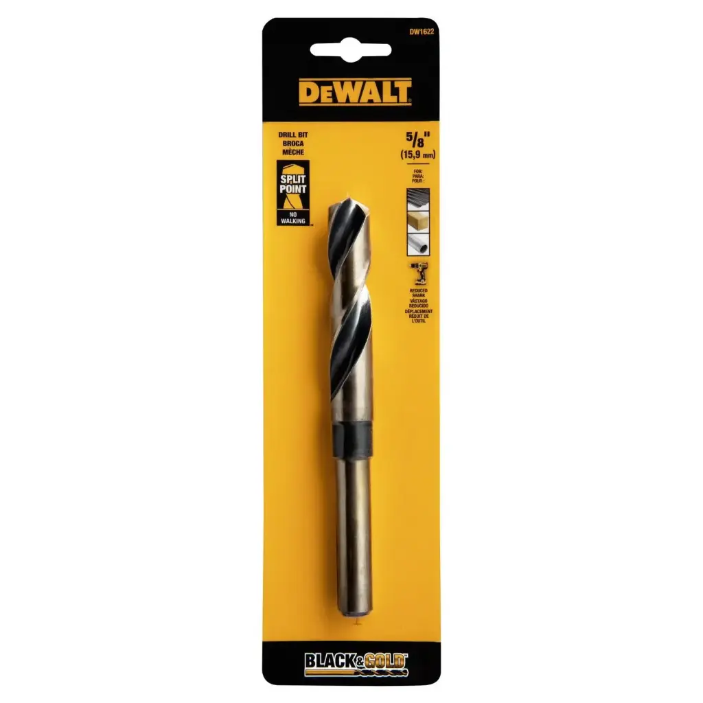 DEWALT BLK&GLD DRILL BIT 5/8"