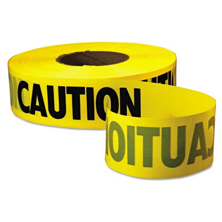 Empire 1000 Ft. L X 3 in. W Plastic Caution Barricade Tape Yellow