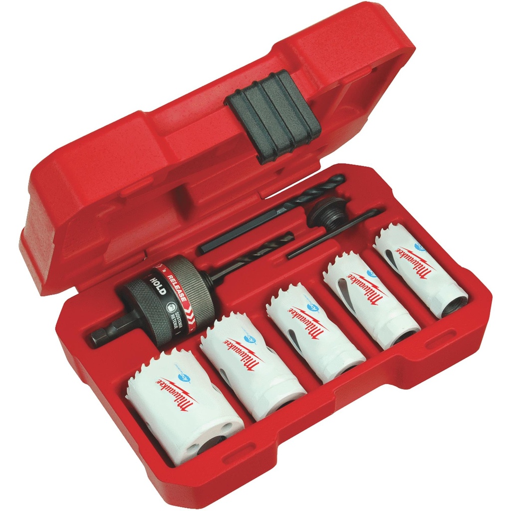 HOLE SAW KIT 9PC