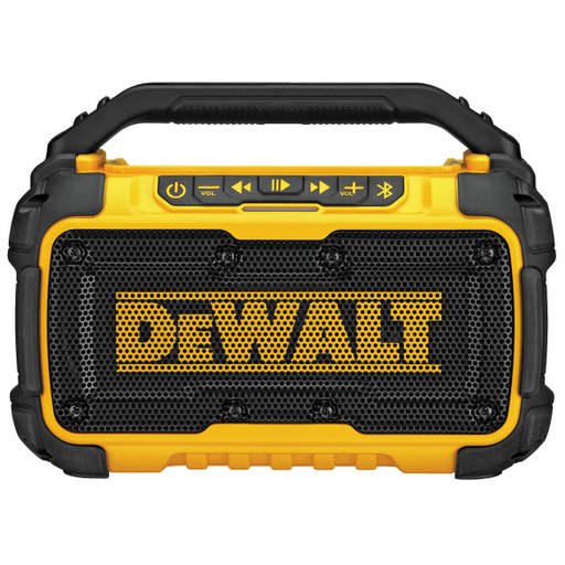 DeWALT DCR010 12-Volt/20-Volt Corded/Cordless Dual Speaker Bluetooth Speaker