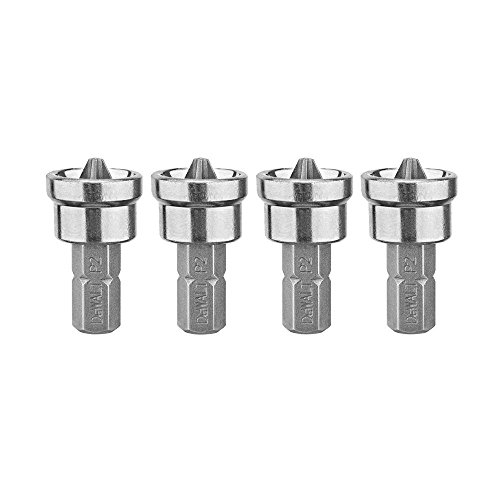 DeWalt Phillips Drywall Screw Setter S2 Tool Steel 4 Pc. - Each Pack Qty: 4; Total Items Qty: 12