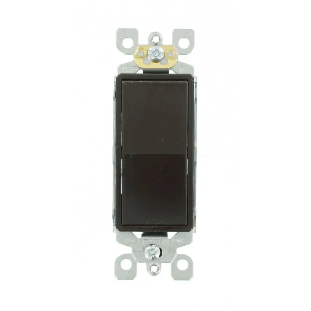 DECORA SWITCH 1P 15A BRN