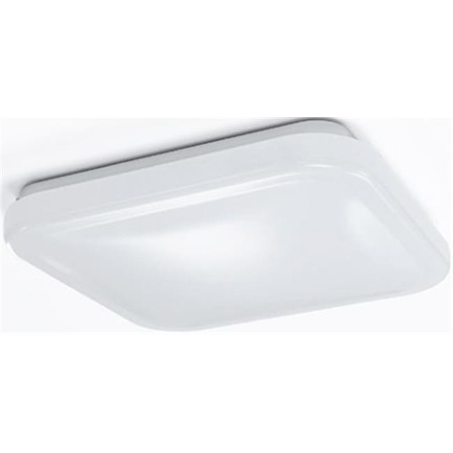 Feit LED 2.5 in. H X 12 in. W X 12 in. L Aluminum White LED Ceiling Light Fixture