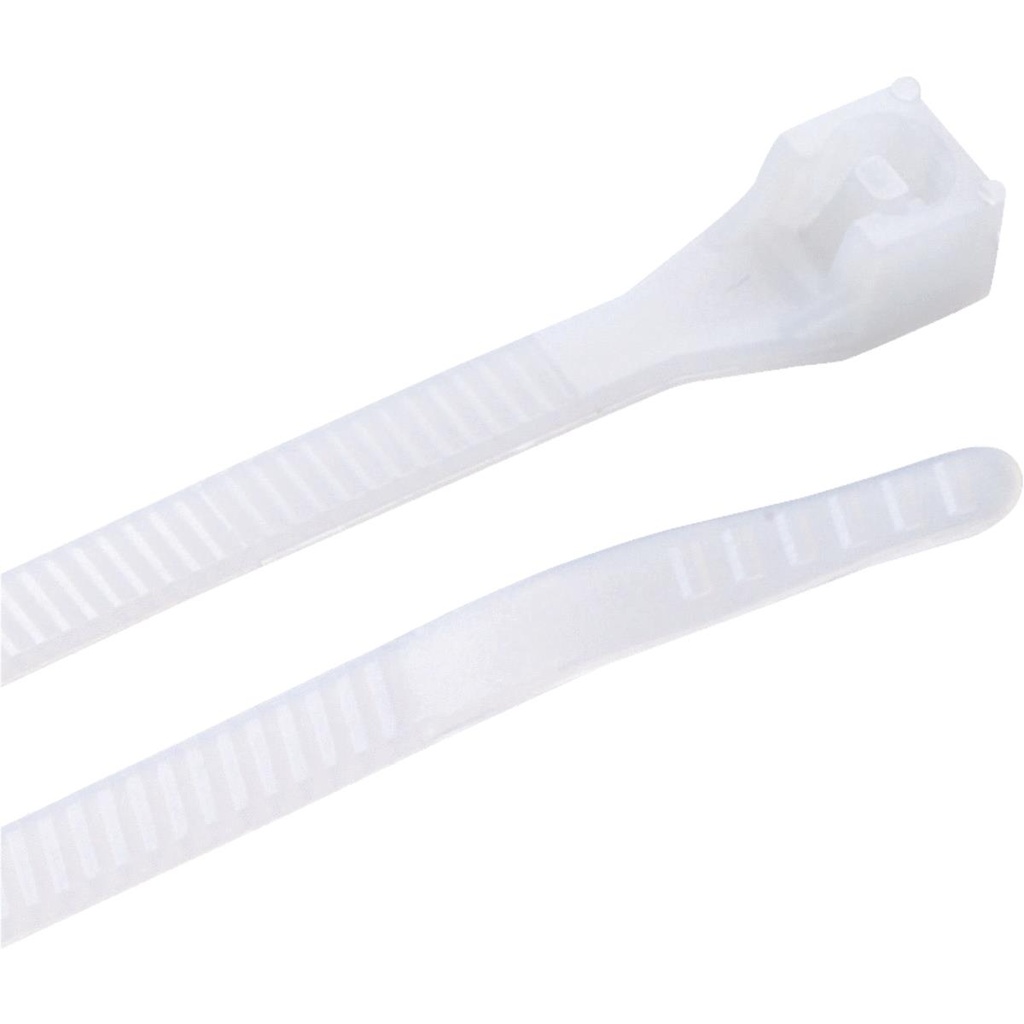 CABLE TIES 6" WHT 100PK