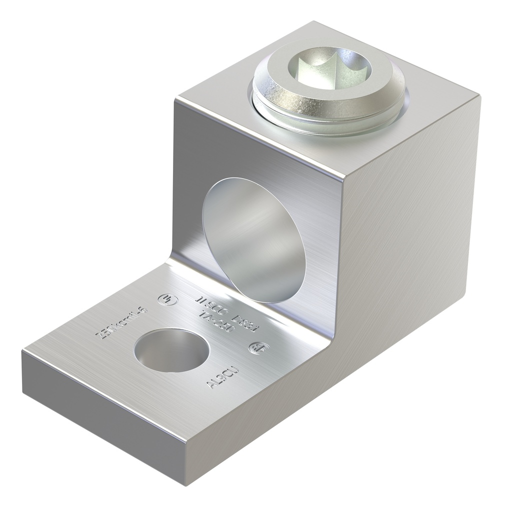 [3005180] Gardner Bender 6-250 AWG Electrical Lug Silver 2 Pk